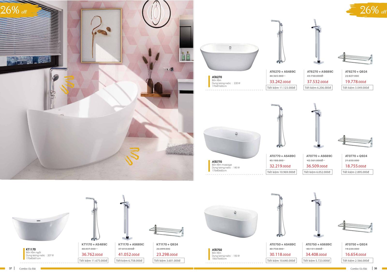 Khuyến mãi Thiết bị vệ sinh CAESAR cuối năm 2024 /Page 19